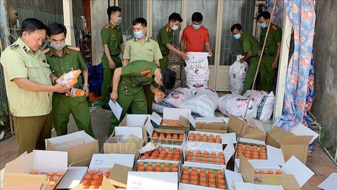 An Giang: Phát hiện điểm tập kết số lượng lớn thuốc bảo vệ thực vật nghi nhập lậu